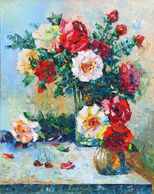Roses Resplendence by Andranik Harutyunyan