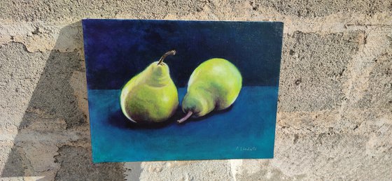 Green pears