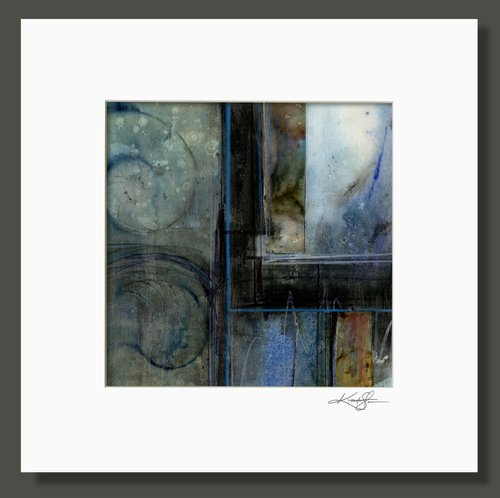 Nature Voices 2 - Abstract Collage Painting by Kathy Morton Stanion by Kathy Morton Stanion