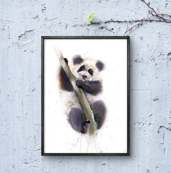 Panda on the tree