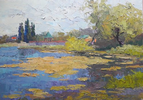 Quiet flood plain by Boris Serdyuk