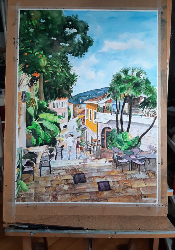 OLD MEDITERRANEAN STREET