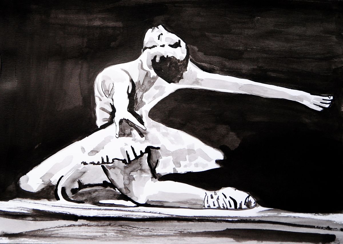 Ballerina 36 / 42 x 29.7 cm by Alexandra Djokic