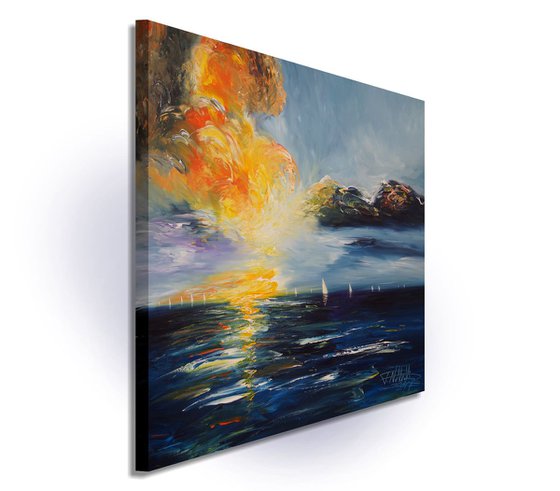 Beautiful Seascape Sunset SM 2