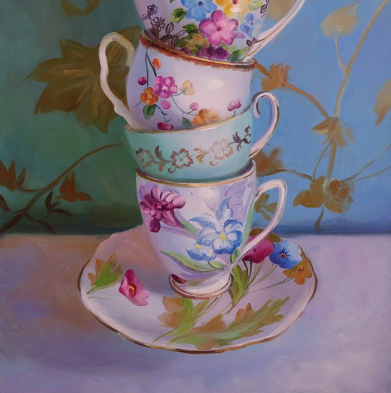 "Still life with cups"