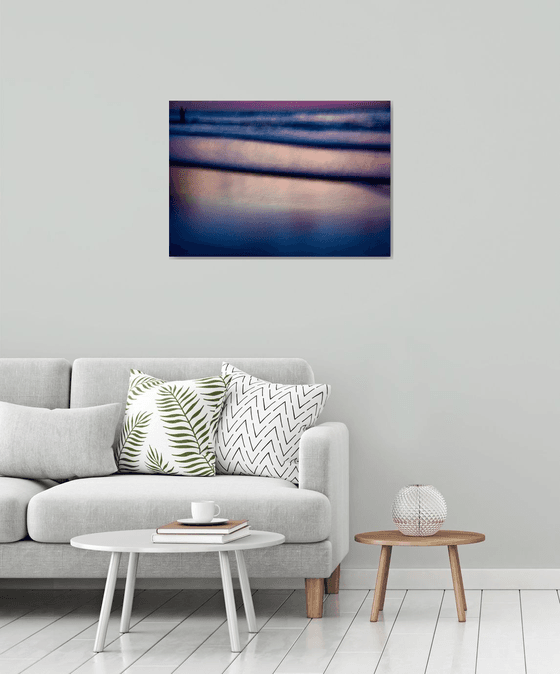 Blurry fisherman | Limited Edition Fine Art Print 1 of 10 | 75 x 50 cm