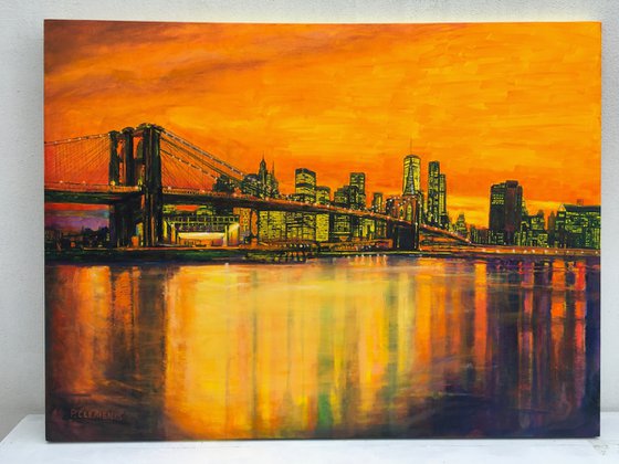 Brooklyn Bridge Sunset