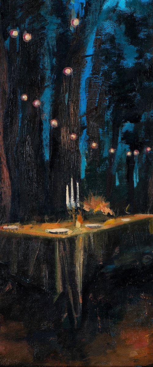 Forest dinner by Roeland Kneepkens