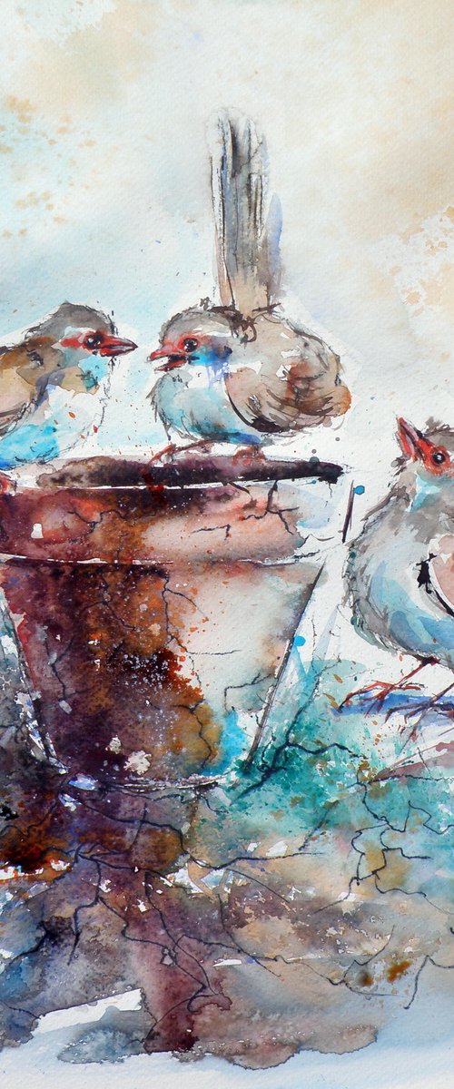 Three birds by Kovács Anna Brigitta