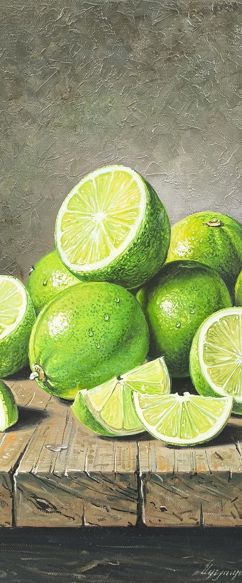 A Pile of Limes by Stepan Ohanyan