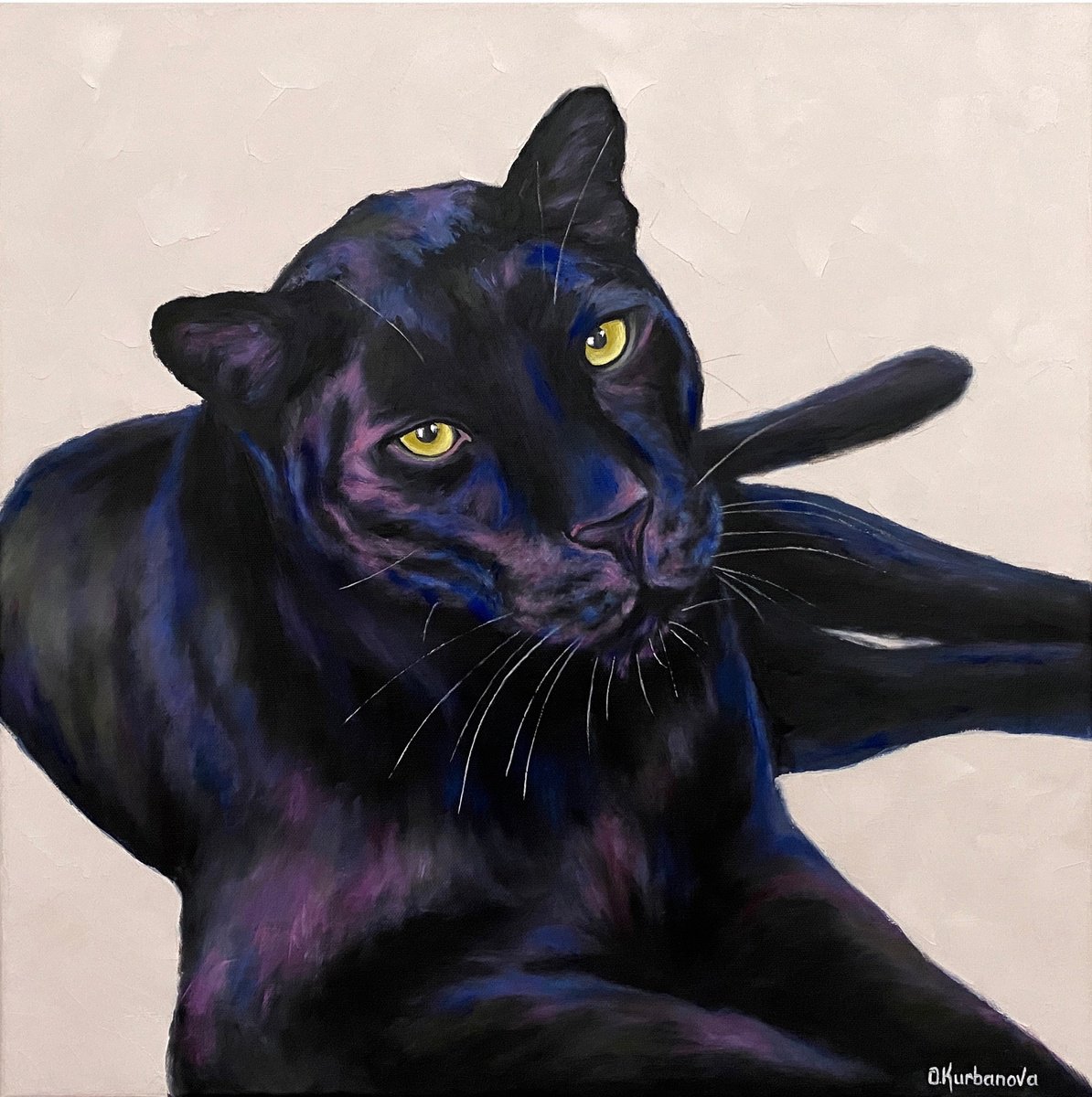 Presence By Olga Kurbanova, 20 X 20, Artwork For Sale On Artfinder
