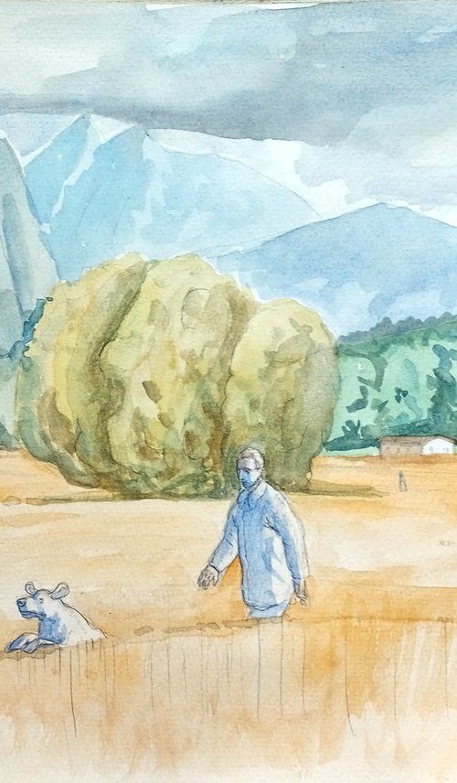 Men and dogs by paolo beneforti
