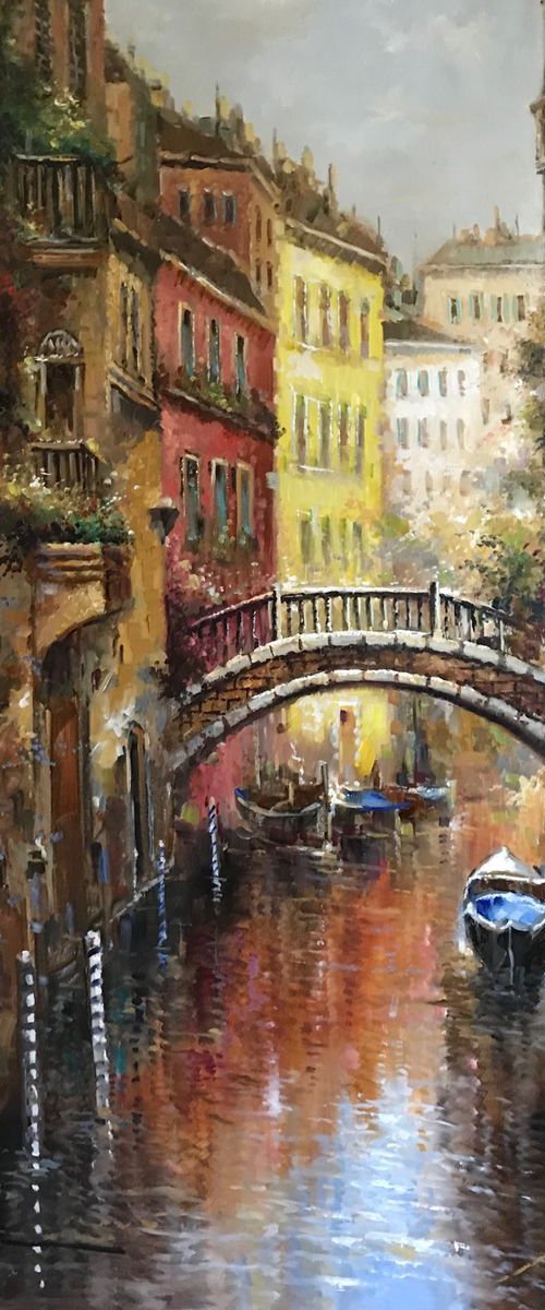 Evening in Venice by W. Eddie