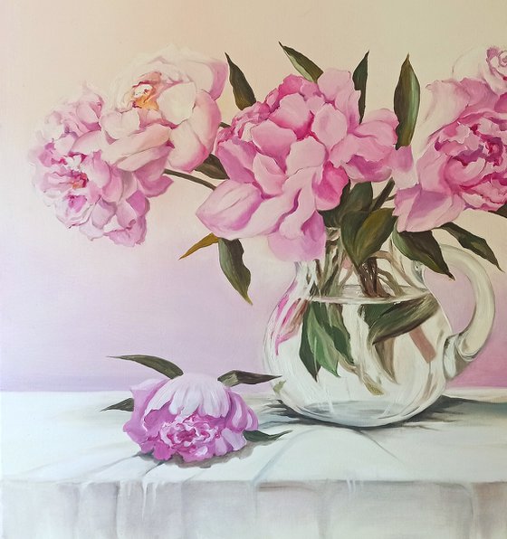 Peonie rosa