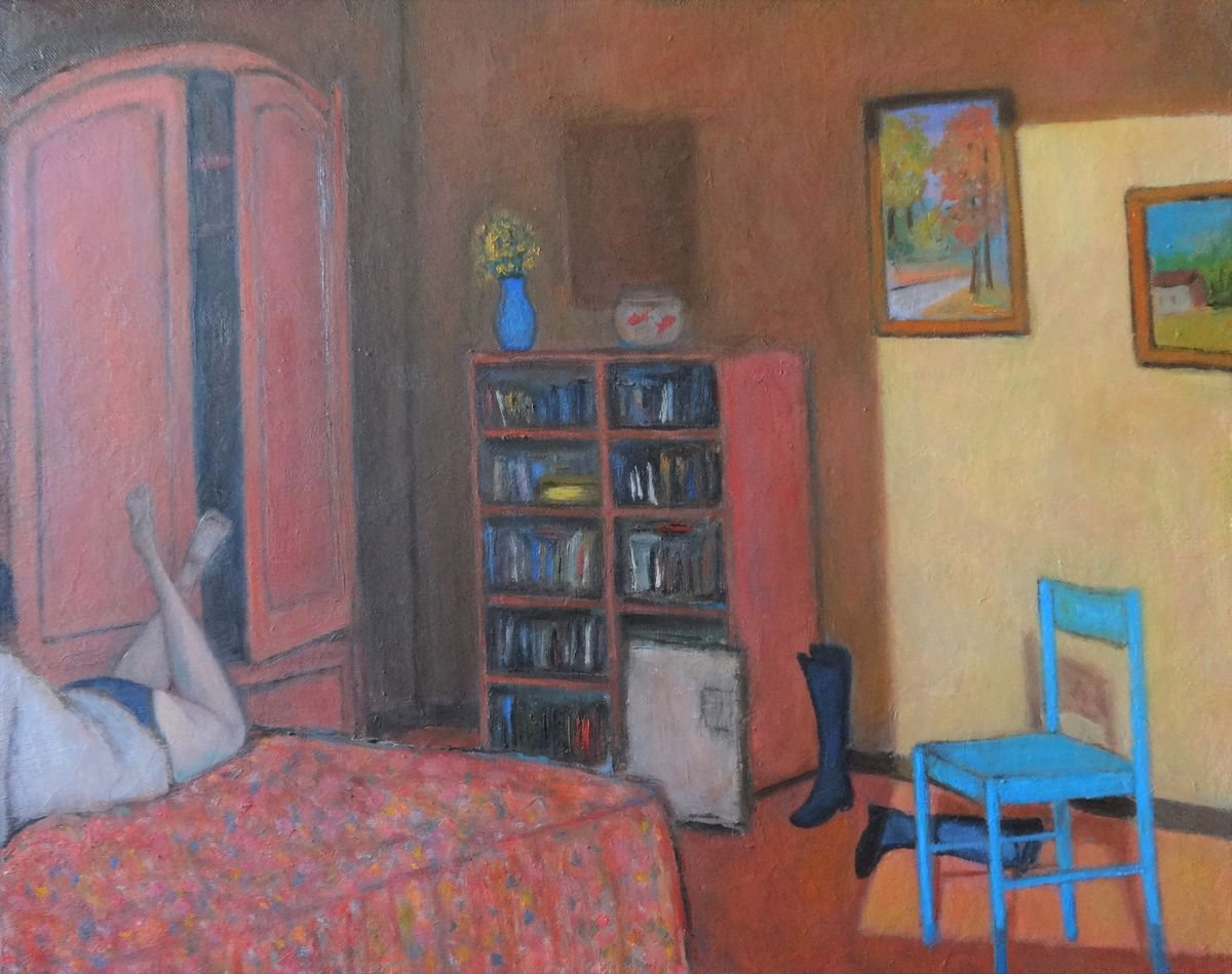 Sunlight in her room by Massimiliano Ligabue