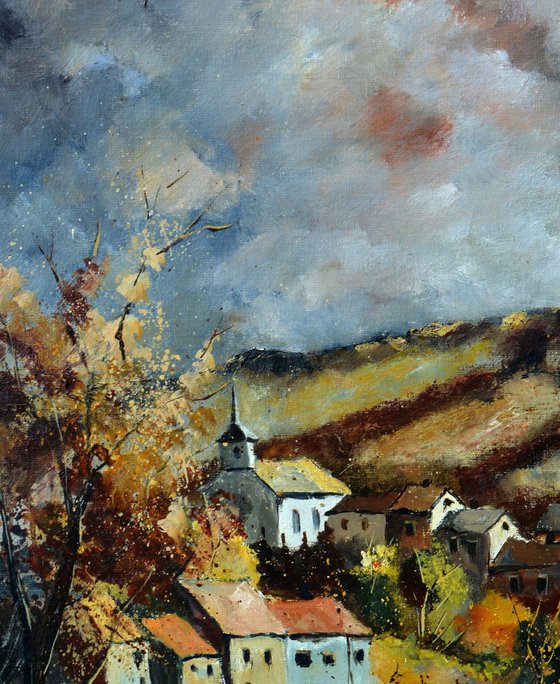 Avillage in Autumn - heer