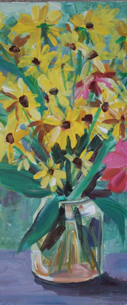 "Yellow bunch" by Oxana Raduga