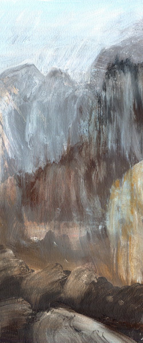 Cuillin Ridge 3, Skye by Elizabeth Anne Fox
