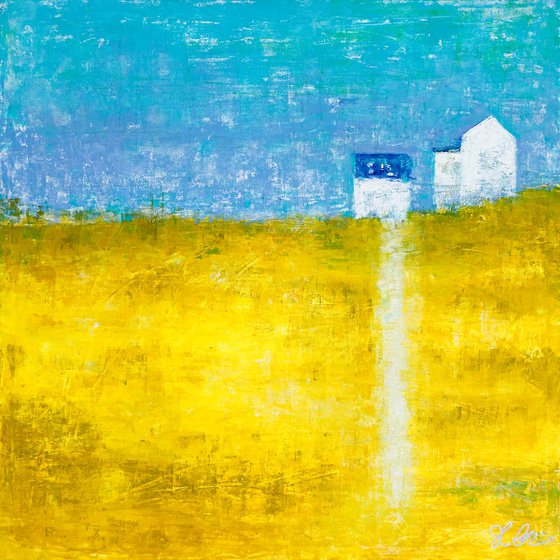 Yellow Field II (30"x30" | 76x76 cm)