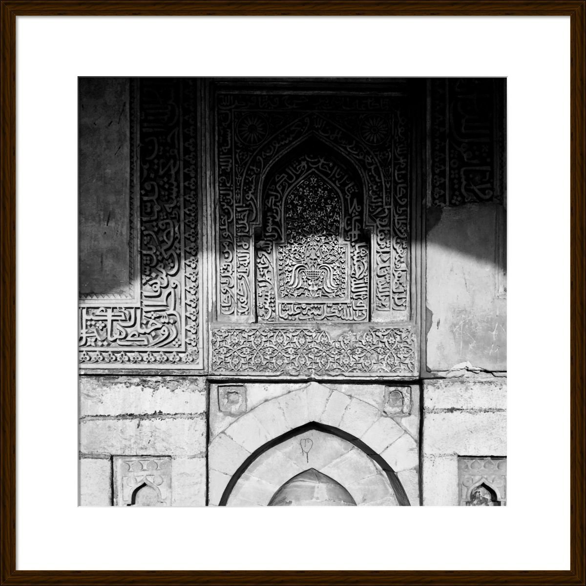 Abstract Print By Shabs Beigh, 20 X 20", Verinag, Original Artwork