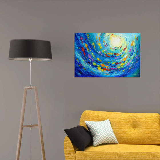 Sea cycle to the light