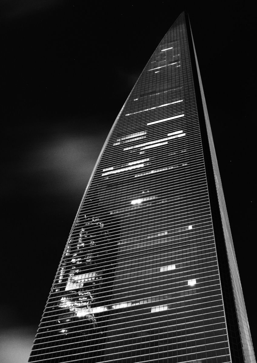 Shanghai World Financial Centre, Shanghai, China [Framed; also available unframed] by Charles Brabin