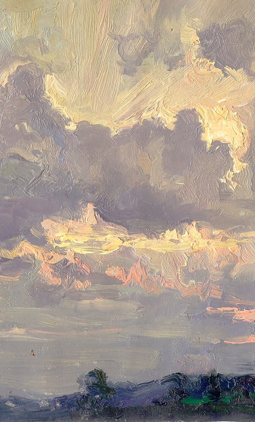 Golden sunset by Simon Kozhin