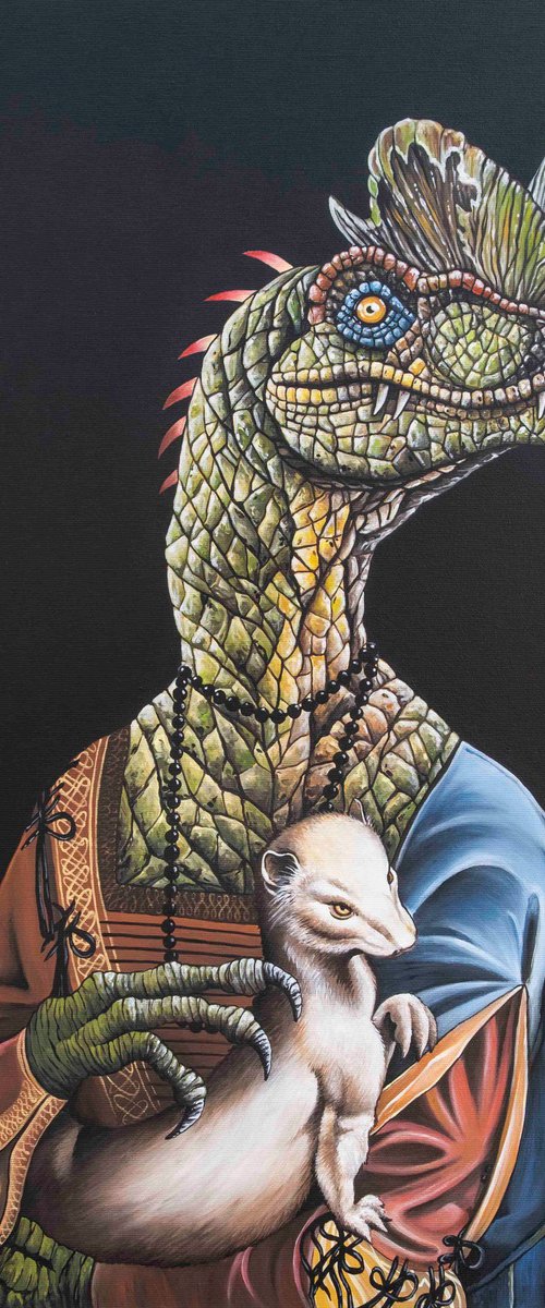 Erminasaurus by Lady Jurassika