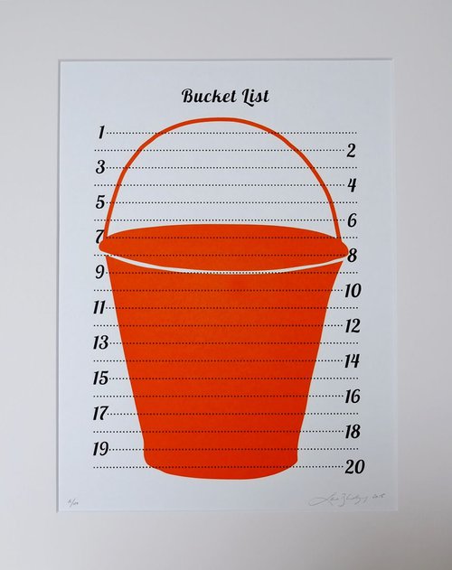 Bucket List by Lene Bladbjerg