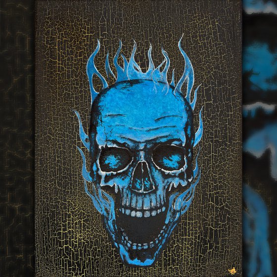 Blue Skull