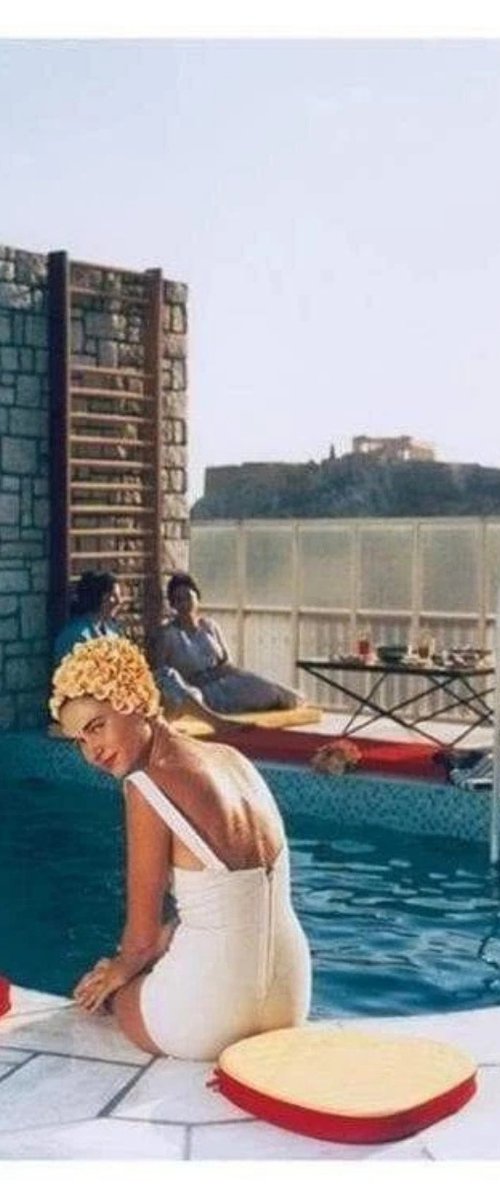 Penthouse Pool by Slim Aarons
