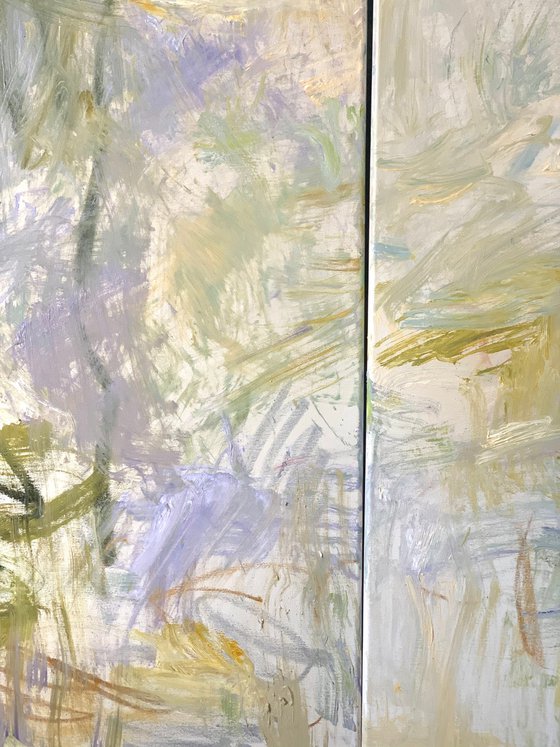 The gentle light of summers past. Diptych.
