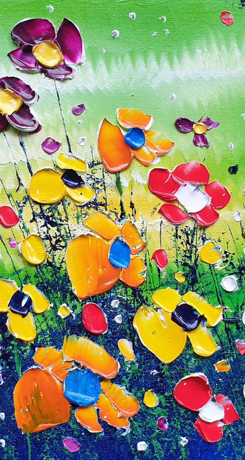 "Northern Lights & Flowers in Love" by Phil Broad