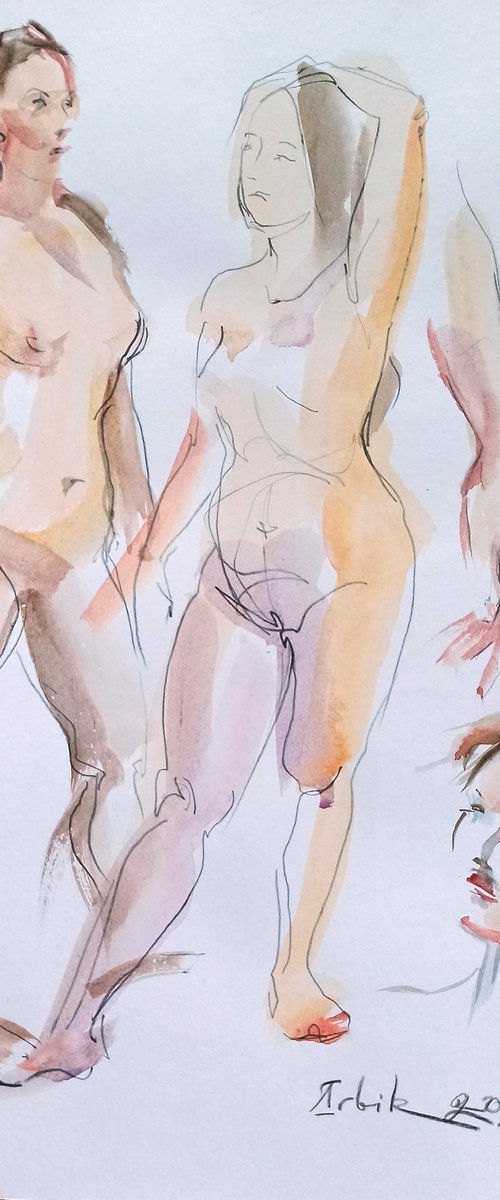 Nude #2 032020 by Irina Bibik-Chkolian