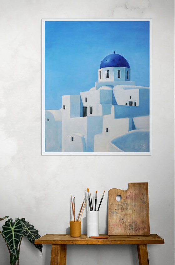 Santorini Blue