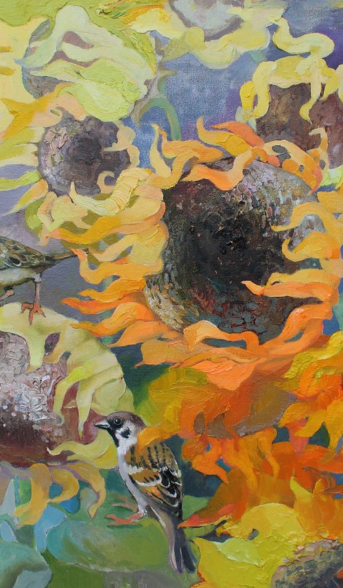 Sunflower days by Anastasiia Grygorieva