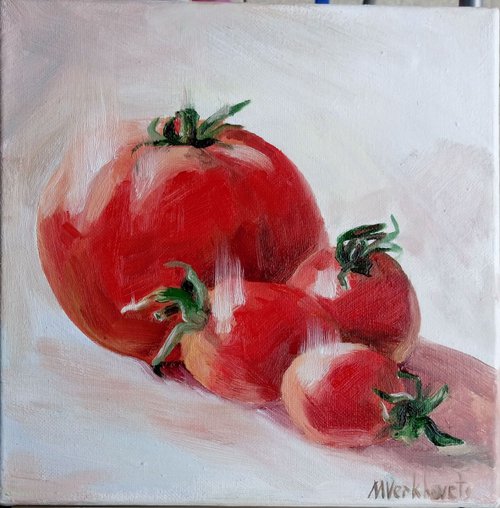 Summer tomato. by Mag Verkhovets