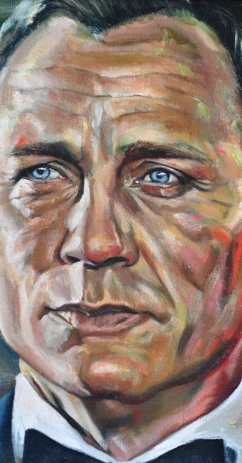 Craig. Daniel Craig by Michael Juniper