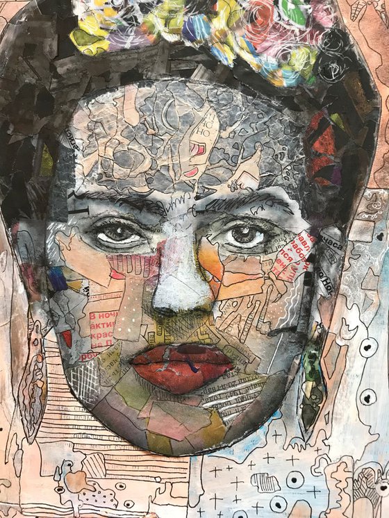 Portrait of Frida # 5