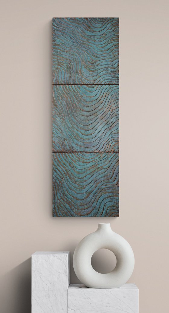 Yuanyang | Abstract Wall Sculpture