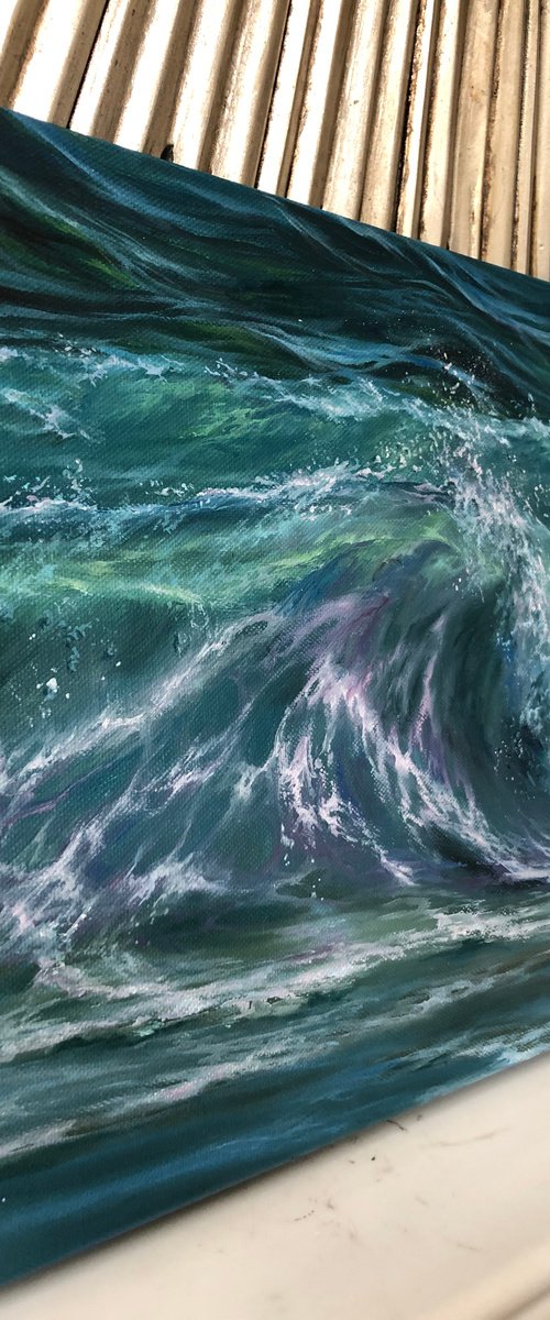 Midsummer Surf by Alesia Yeremeyeva