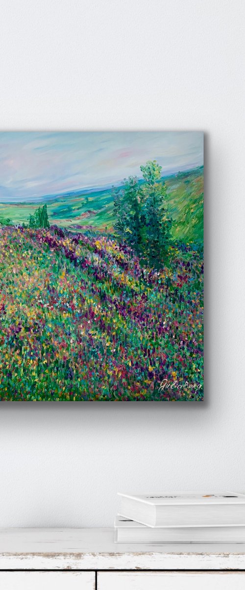 Fields of Provence by Julia Borg