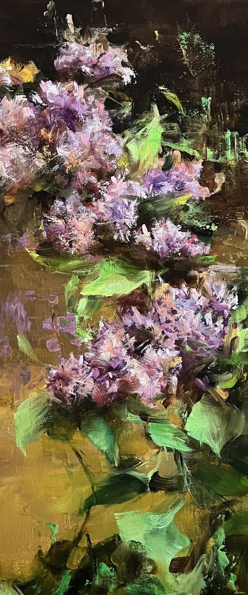 LILAC BRANCH by Elena Mashajeva-Agraphiotis