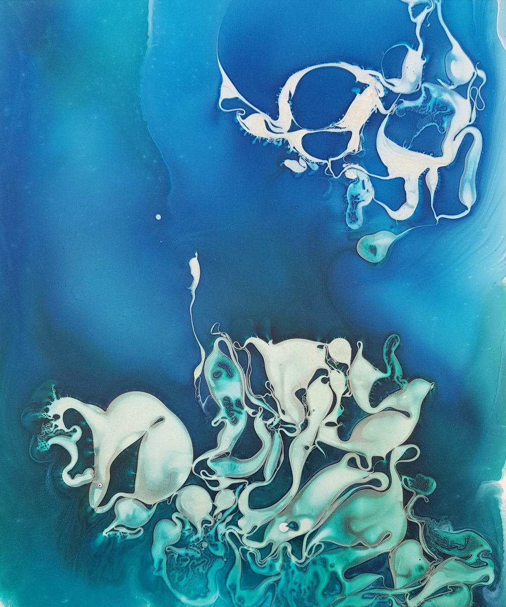 Ocean energy abstract #023 by Svetlana Lileeva
