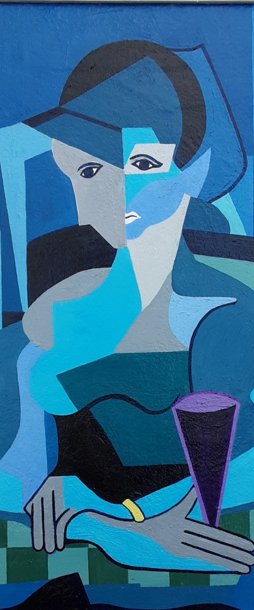 Seated Woman by Paul Heron