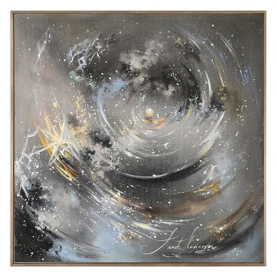 Original Abstract painting, Universe wall art