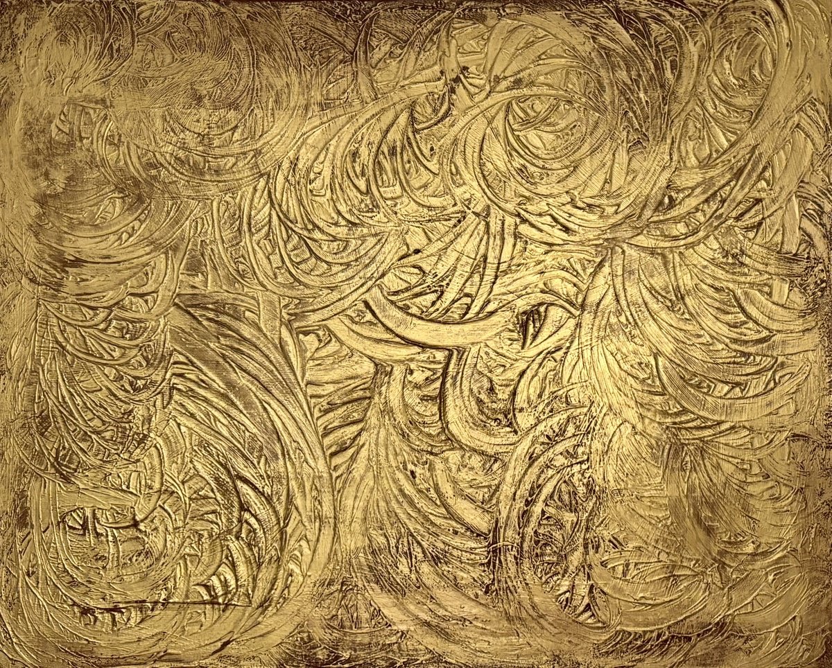 Oldgold 100X80X2 By Exclusive Arts, 39 X 31, Artwork For Sale On Artfinder