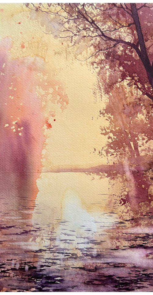 Whispers of Autumn Light by Nazar Grunyka