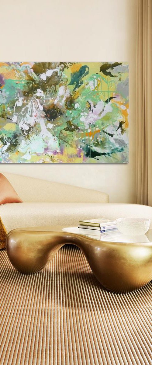 Large abstract 140x95 Relaxation by Veljko  Martinovic