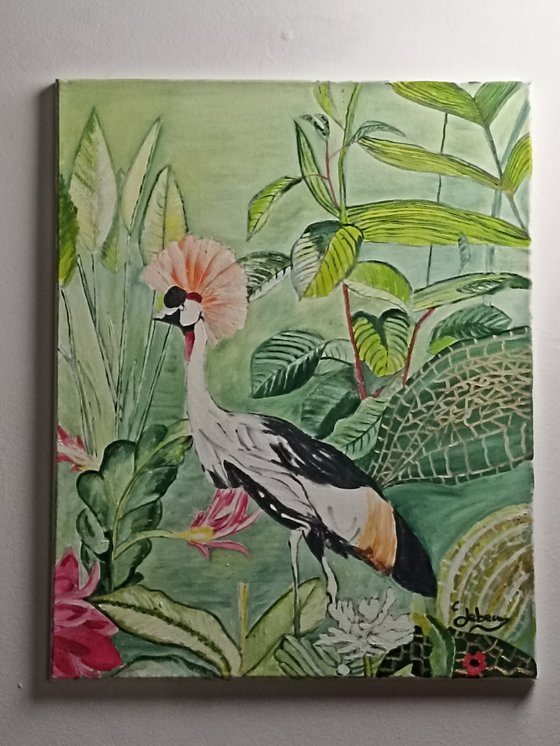 Wader bird